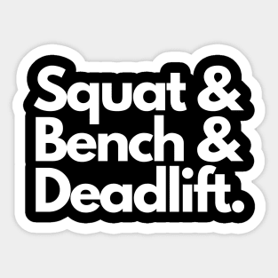 Powerlifting Sticker